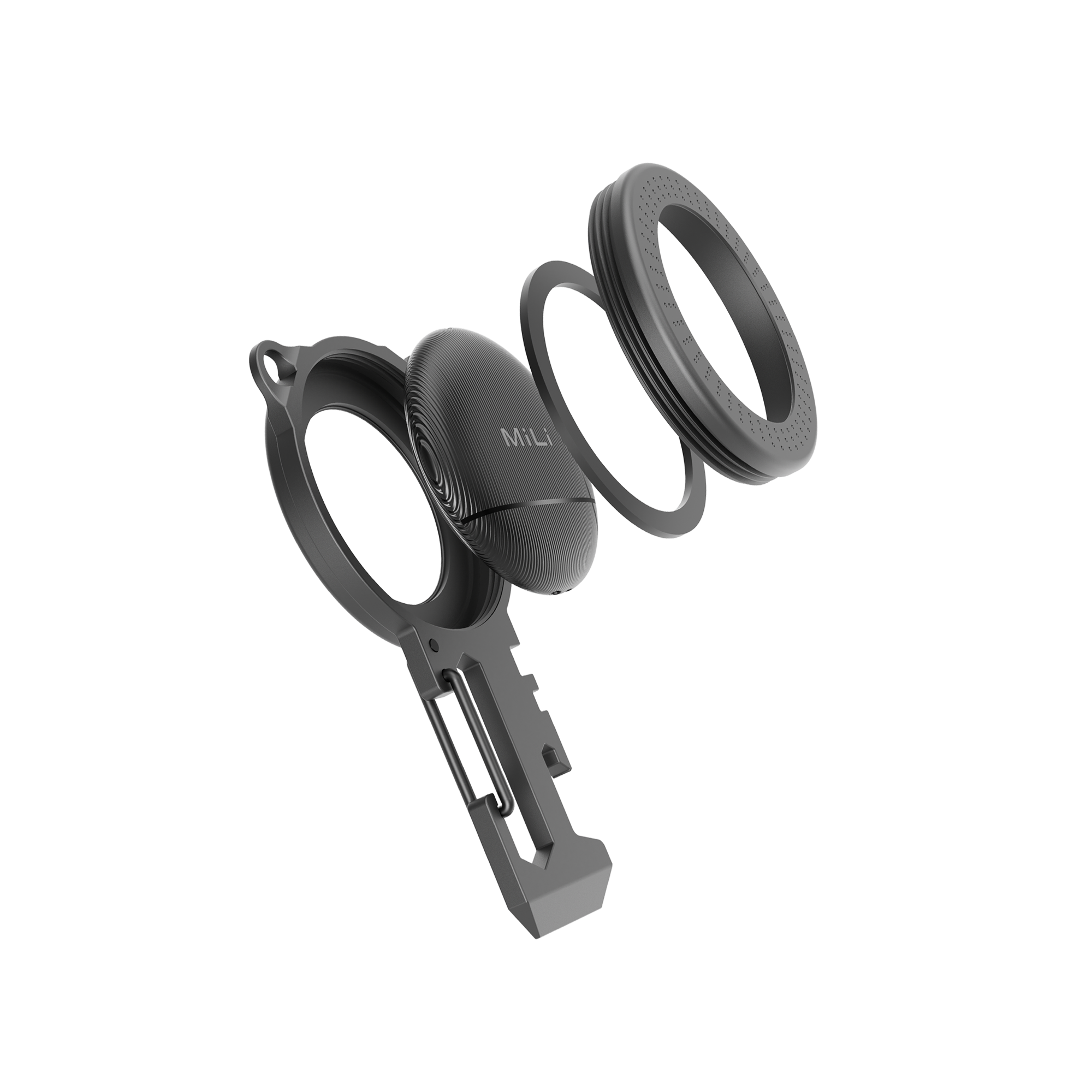 Multi-Functional Keychain - Built-in LiTag Duo Tracker