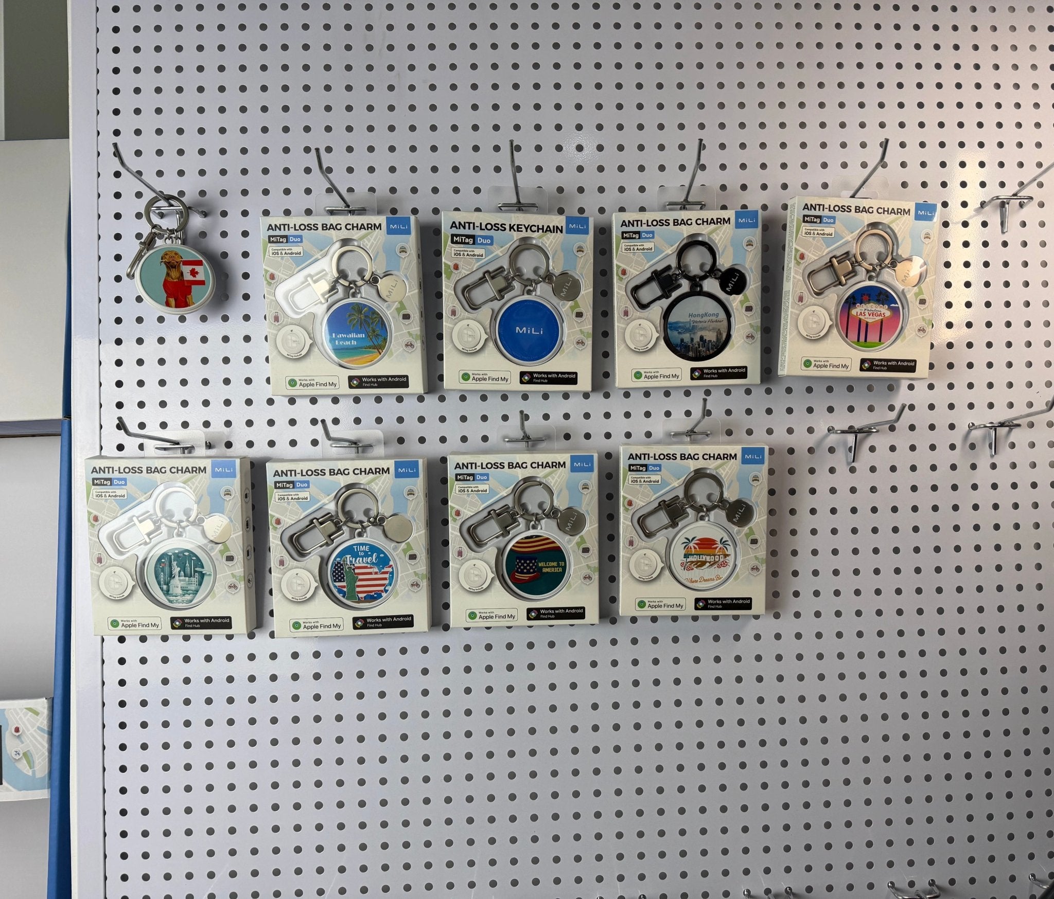 Custom Anti - Loss Keychain - MiLi