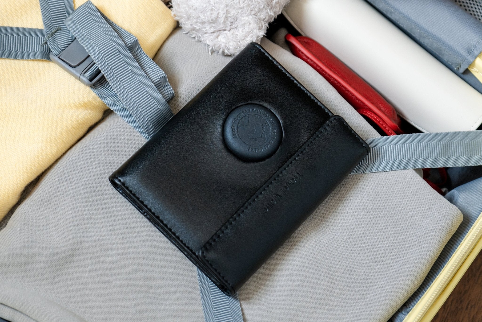 MiBook - Android MiTag Trackable Travel Passport Wallet - MiLi