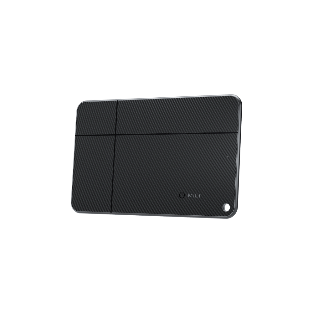 MiCard Pro - Google Licensed Rechargeable Wallet Tracker Cardk, Digital Name Card with Built - in NFC - MiLi