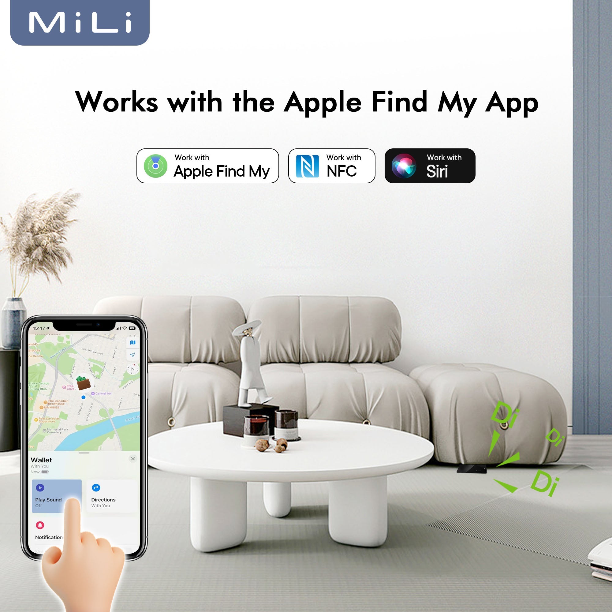 MiCard Wallet Anti - loss Card - MiLi