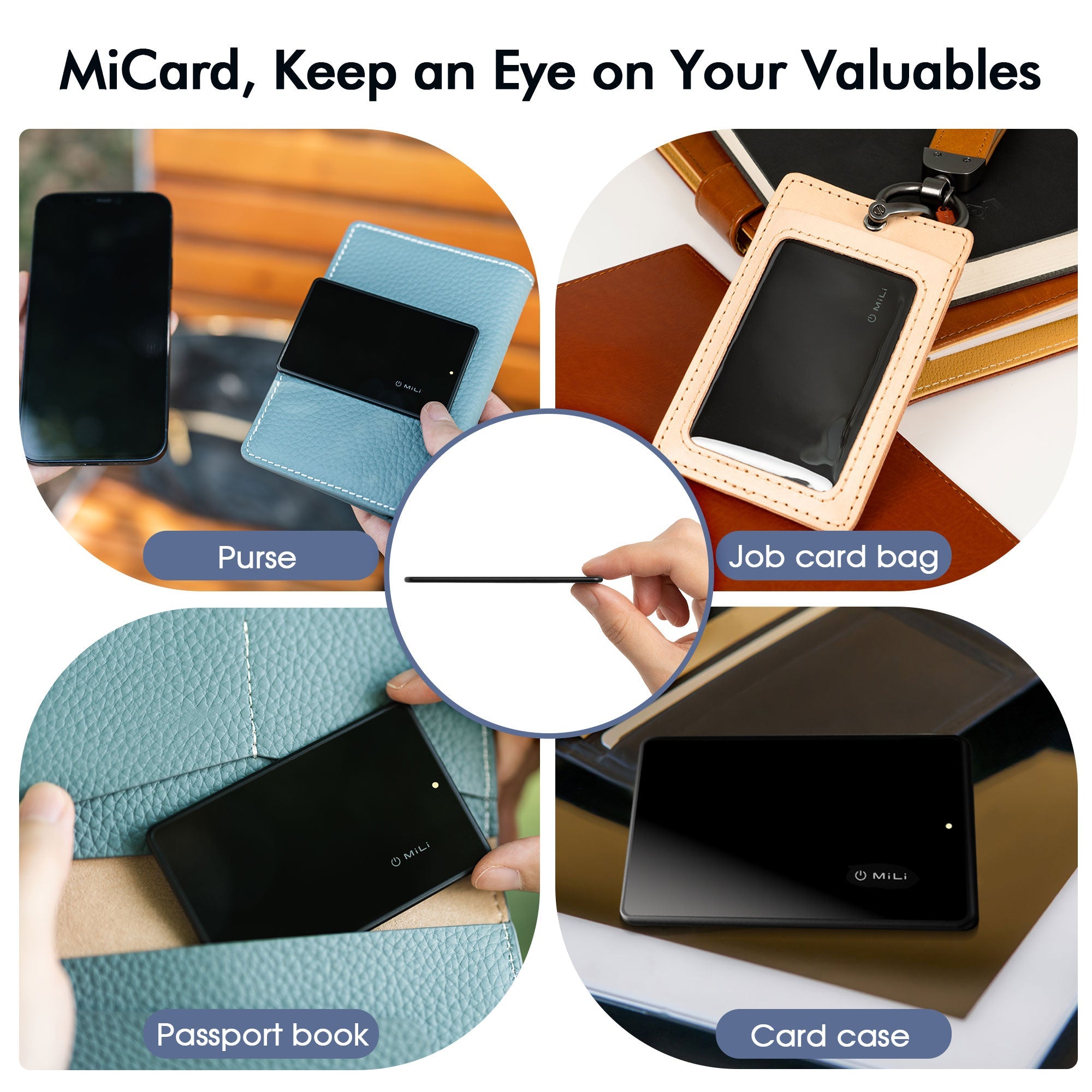 MiCard Wallet Anti - loss Card - MiLi