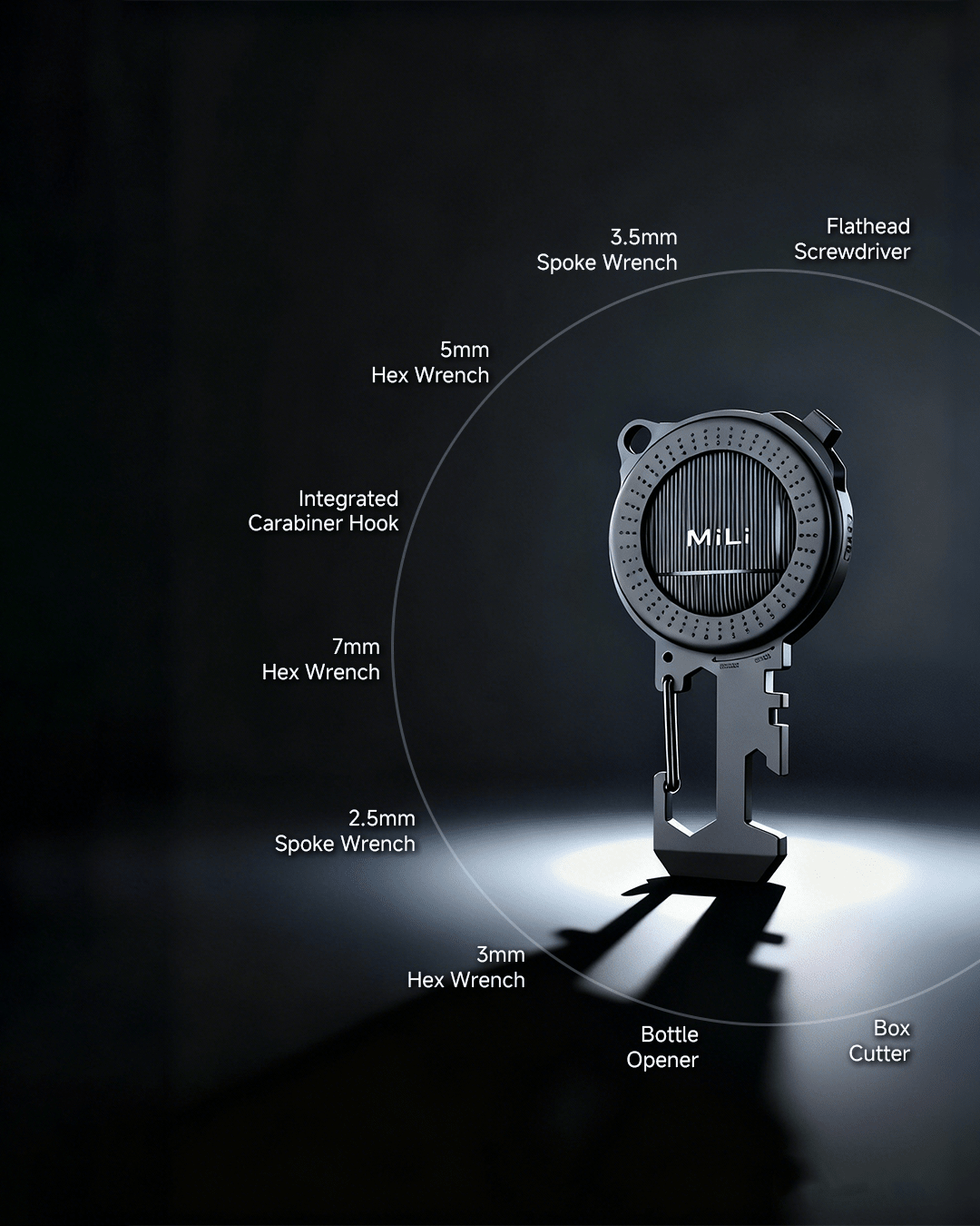 Multi - Functional Keychain - MiLi