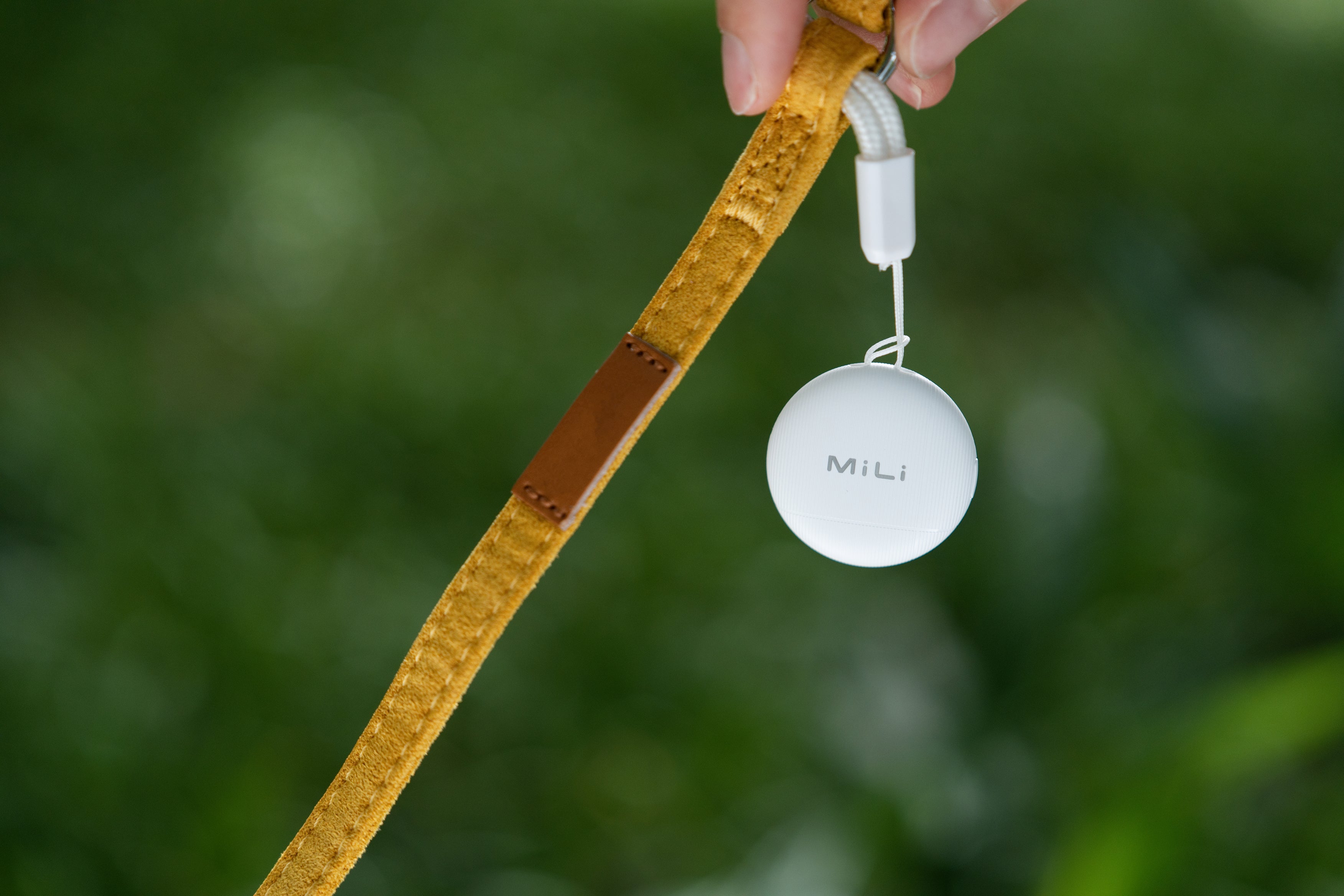 LiTag - Apple Licensed Item Finder with Lanyard Works with Apple Find My