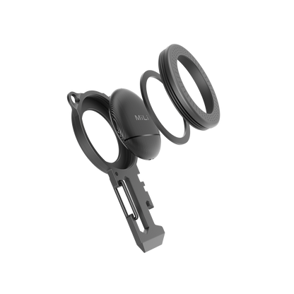 Multi-Functional Keychain - Built-in LiTag Duo Tracker