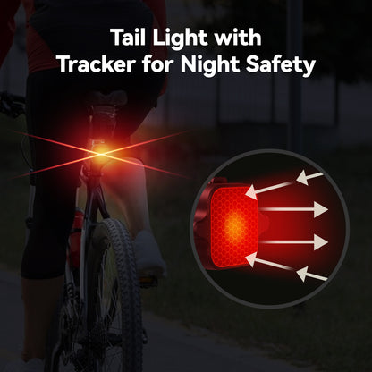 Apple Bicycle Tail Light With Apple airtag