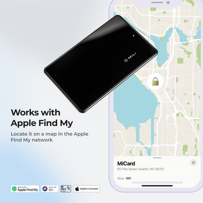 MiCard - Wireless Rechargeable Locator Card