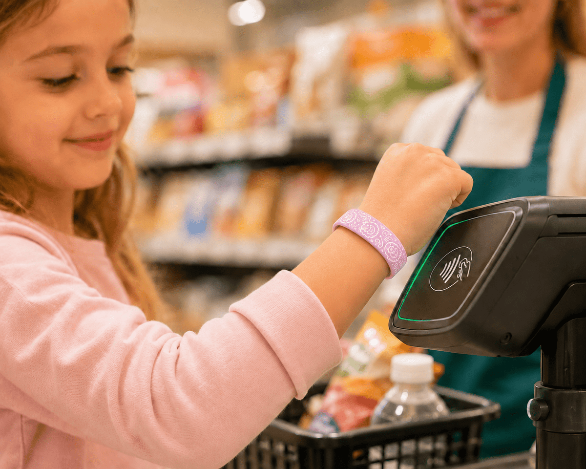 Anti-loss bracelet with payment for kids - MiLi