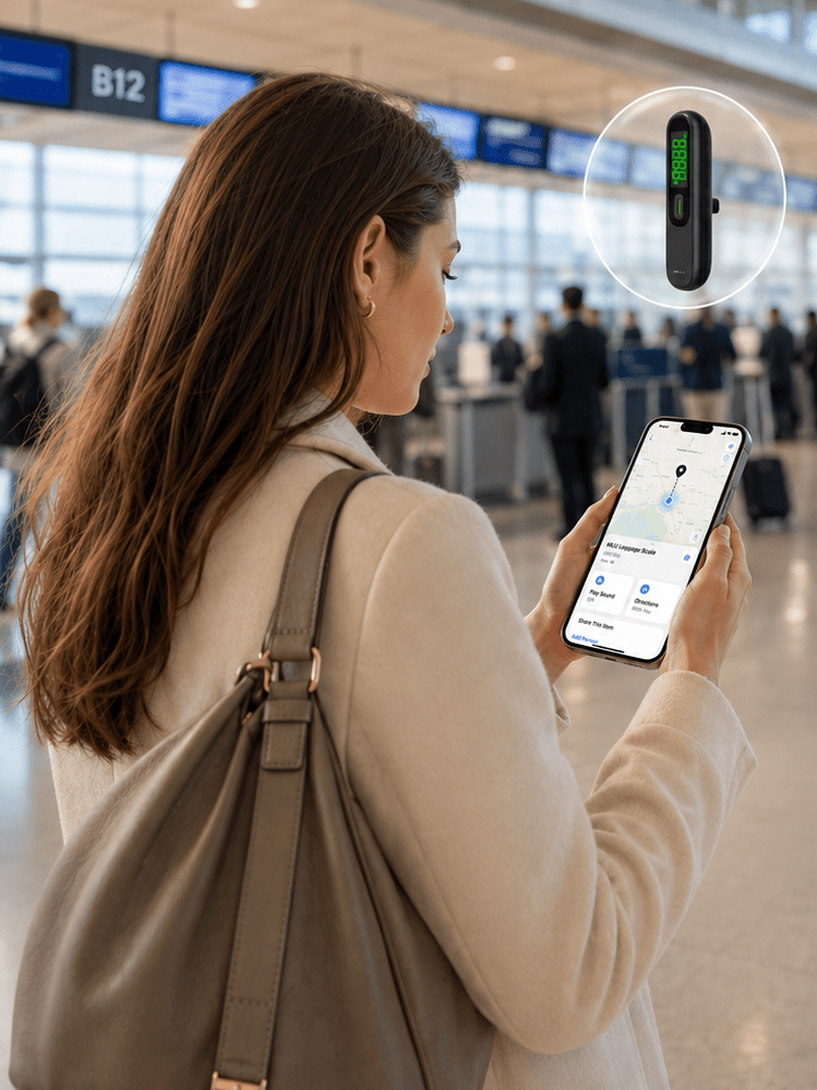 Anti-loss luggage scale - MiLi