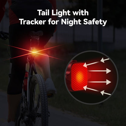 Apple Bicycle Tail Light With Apple airtag - MiLi