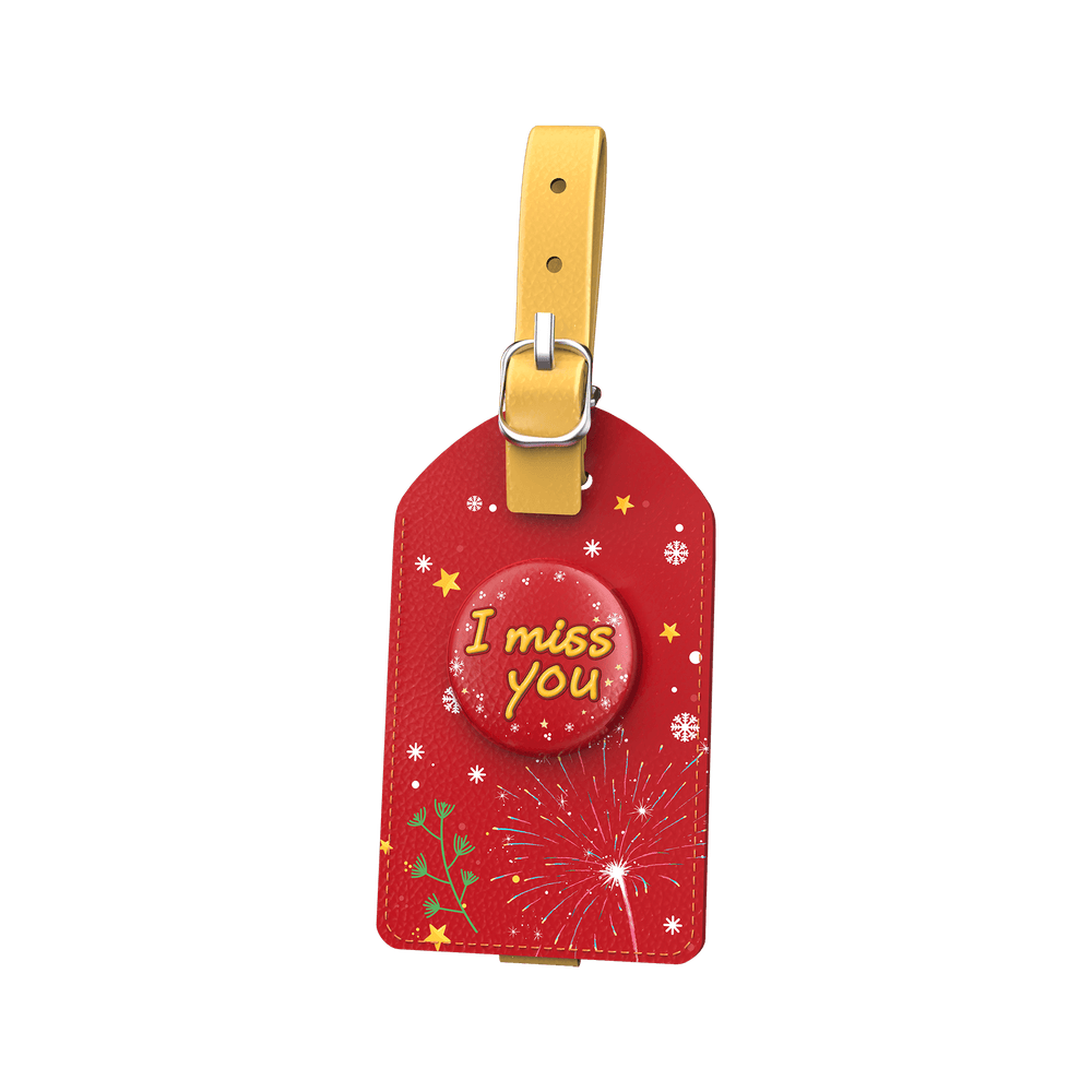 Christmas Gift Tag - Built - in MiTag Duo Tracker - MiLi