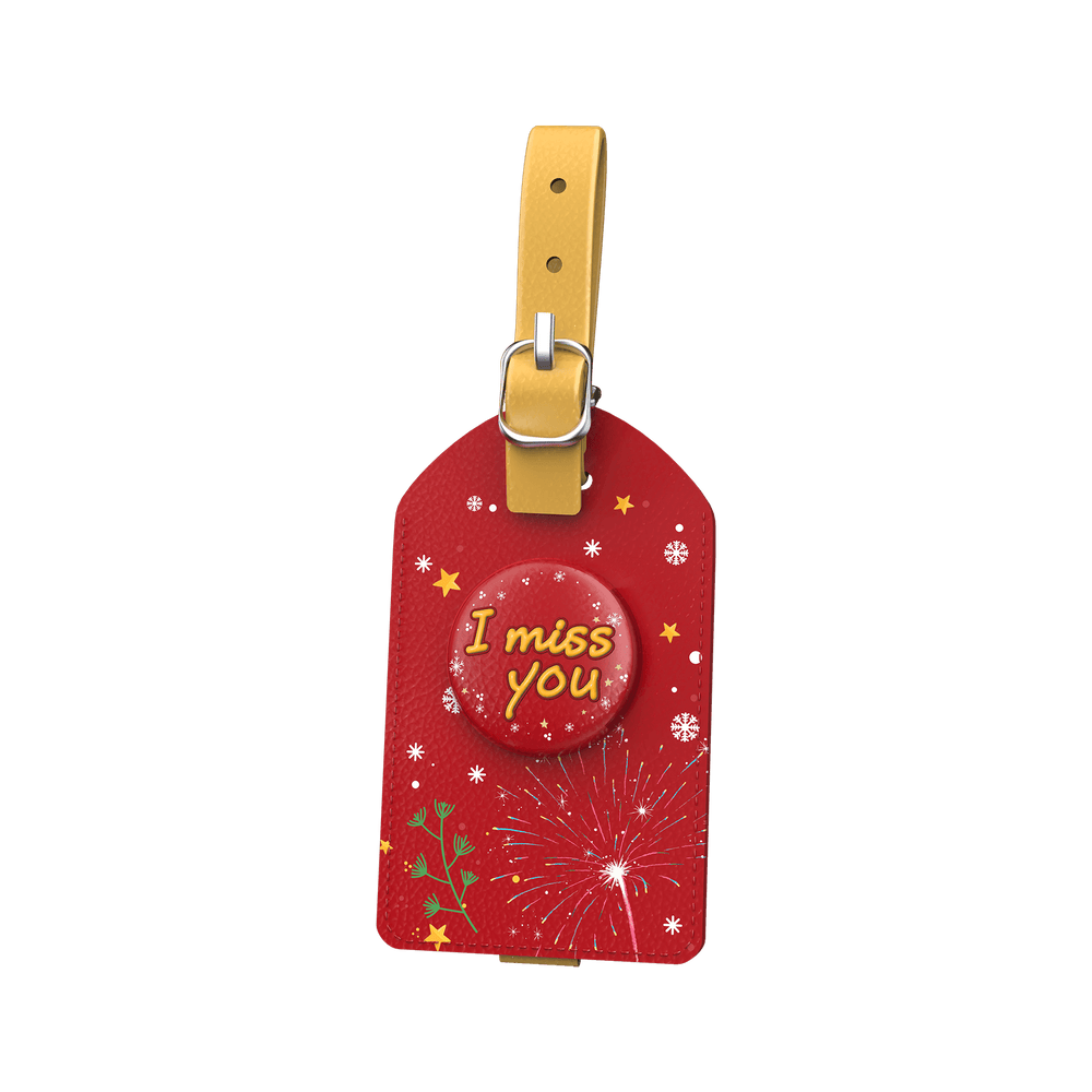 Christmas Gift Tag - Built - in MiTag Duo Tracker - MiLi