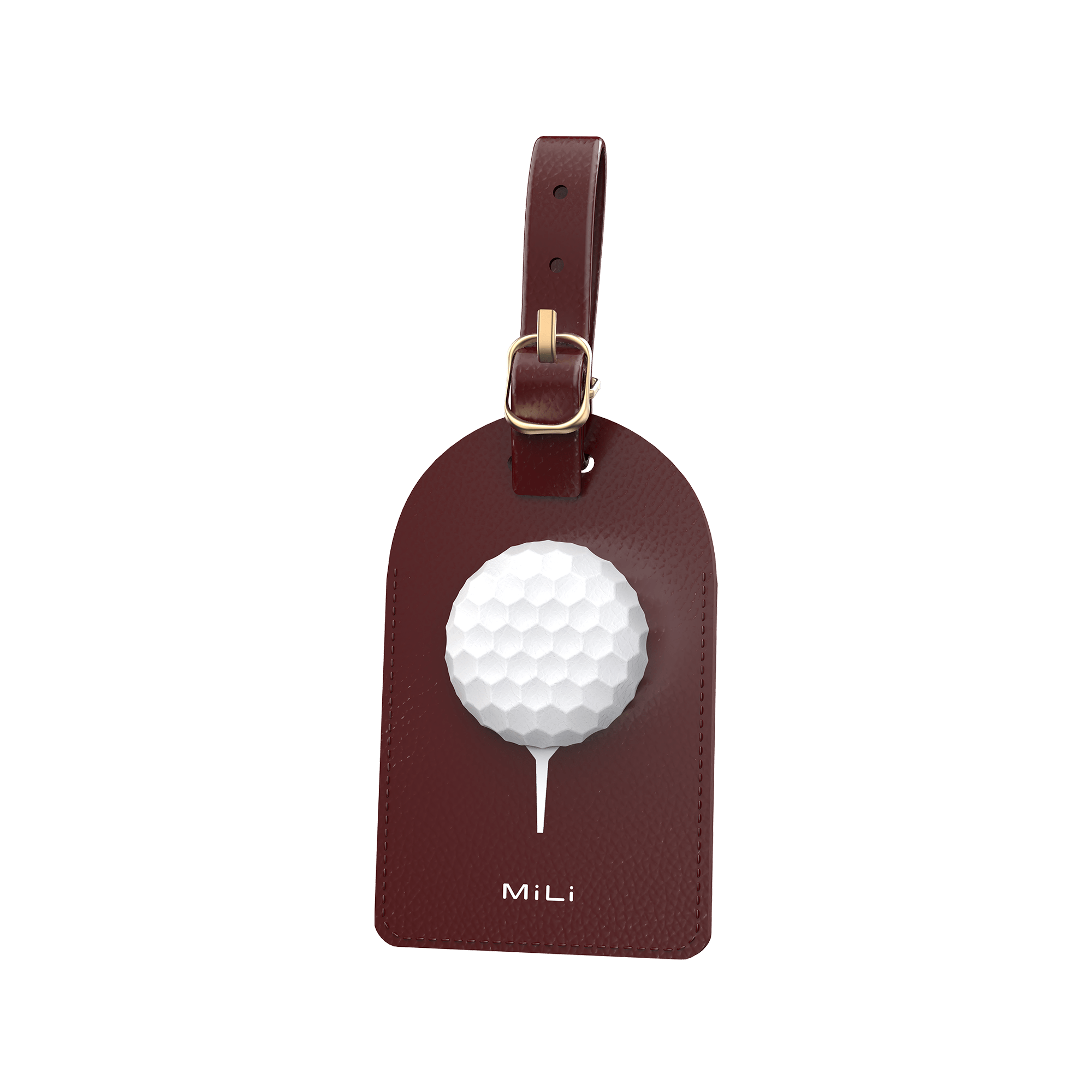 Golf Bag Tag - Built - in MiTag Duo Tracker - MiLi