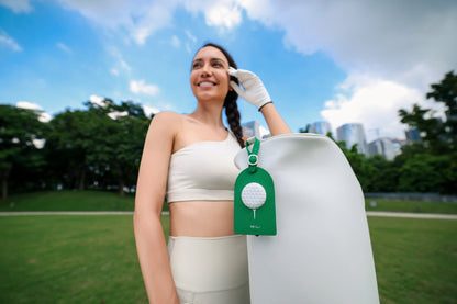 Golf Bag Tag - Built - in MiTag Duo Tracker - MiLi