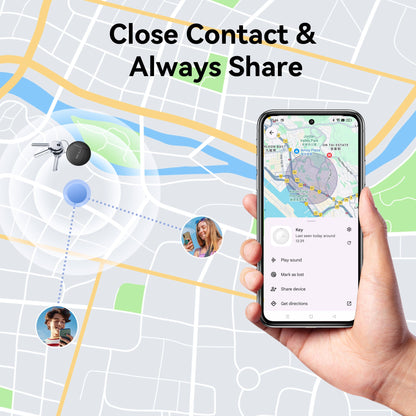 LiTag - Android Item Finder with Lanyard Works with Google's Find My Device - MiLi