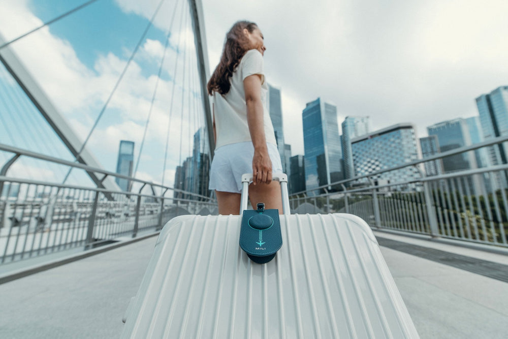 Luggage Tag - Built - in MiTag Duo Tracker - MiLi