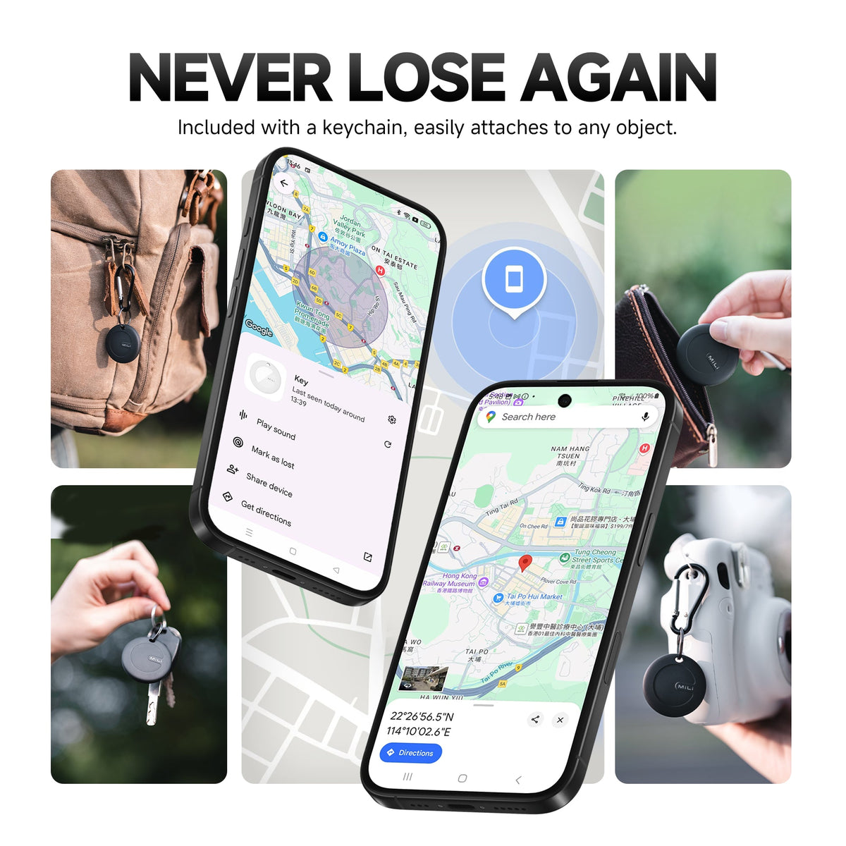 Round Android Tag MiTag Go - Android Tag Licensed By Google – MiLi