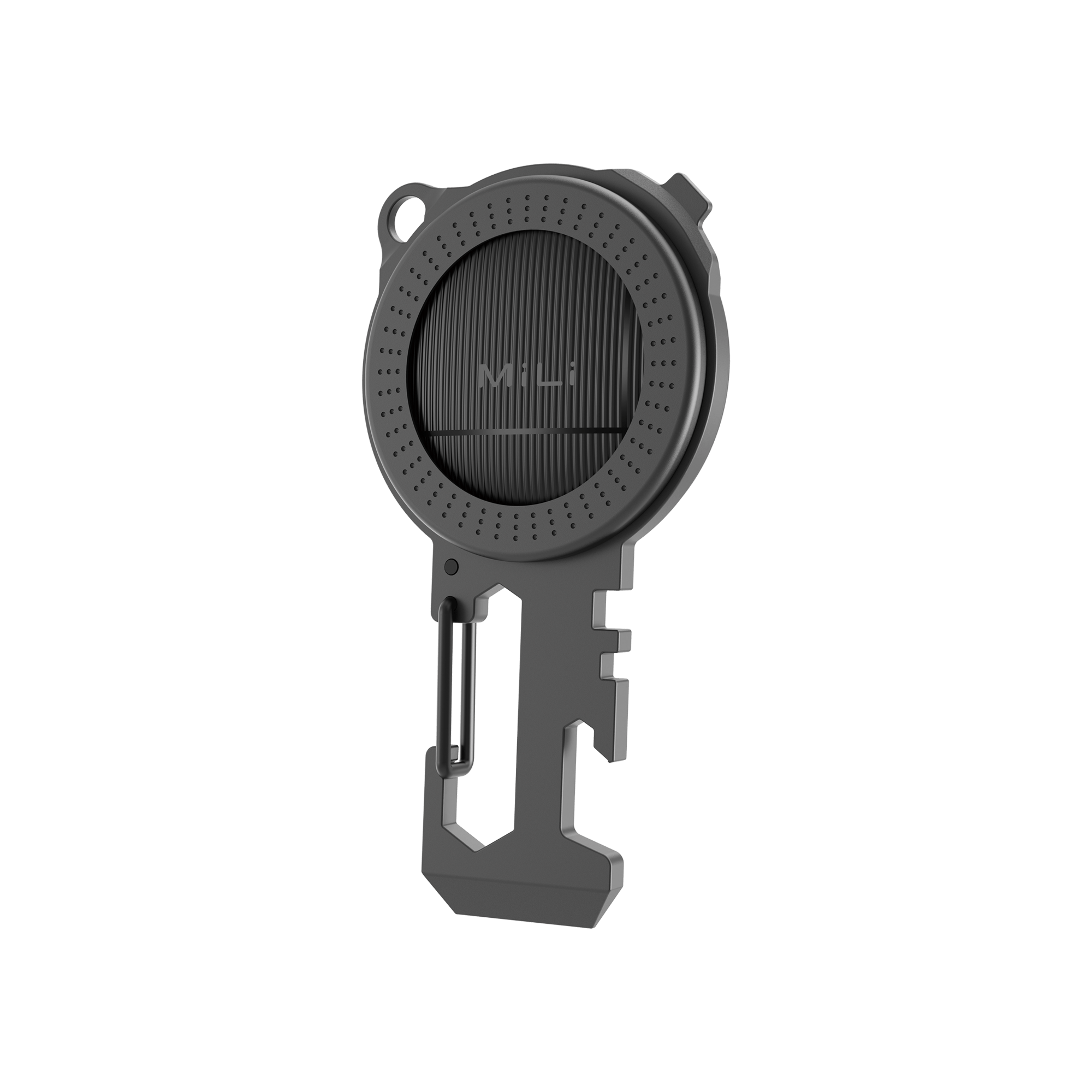 Multi - Functional Keychain - Built - in LiTag Duo Tracker - MiLi