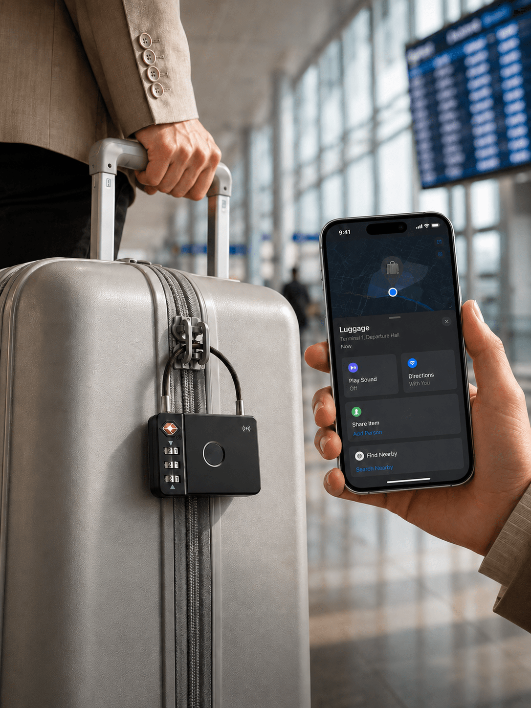 The Traveler Bundle – Smart Luggage & Passport Protection - MiLi